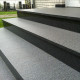 6 x 40 cm Granit Trittstufen Adrian Black schwarz