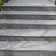 8 x 35 cm Granit Trittstufen Alvaro anthrazit 200 cm lang