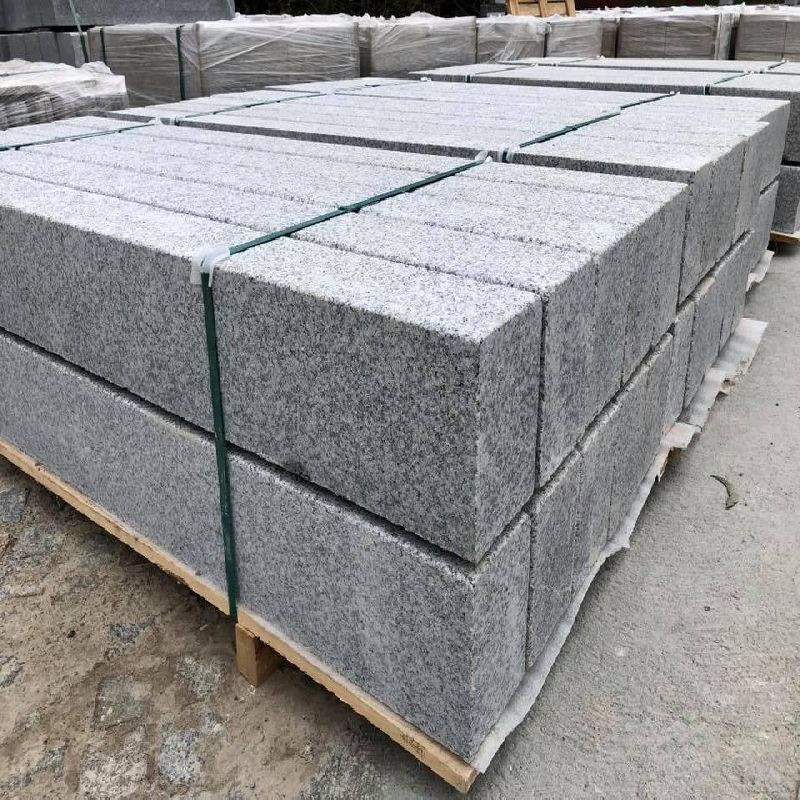 12 x 30 cm Granit Bordsteine Griys grau