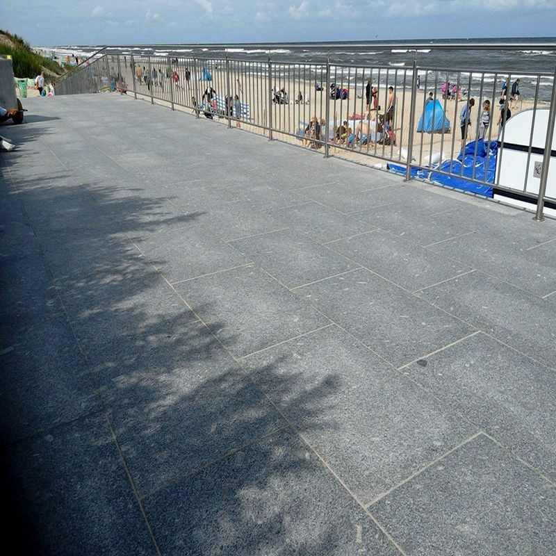 3 cm starke Granit Terrassenplatten Alvaro anthrazit Größe 60 x 30 cm