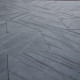 3 cm starke Schiefer-Designline Terrassenplatten an 80 x 40 cmthrazit