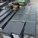 3 - 7 cm starke Schieferpalisaden Schwarz 200 cm lang