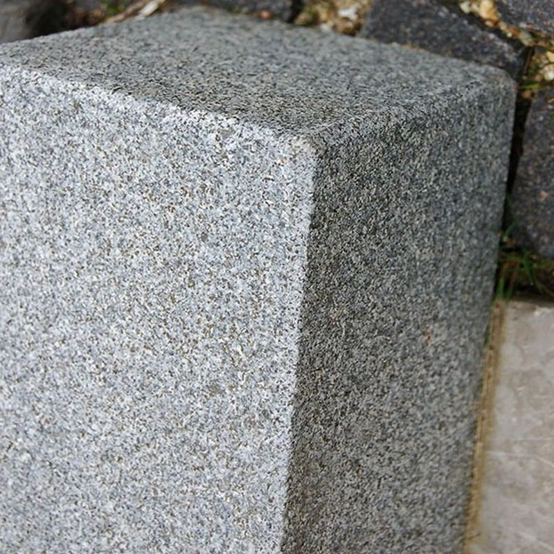 25 x 25 cm Granitpfosten Alvaro anthrazit