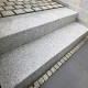 20 x 40 cm Granit Blockstufen Elena weißgrau 120 cm lang