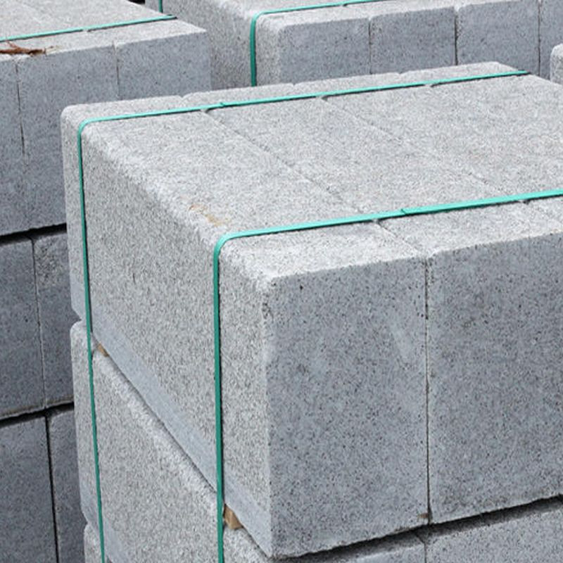 14 x 25 cm Granit-Bordsteine Elena weiß grau