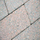 3 cm starke Granit Terrassenplatten Laahs rot