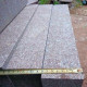 8 x 25 cm Granitpalisaden Laahs rot 300 cm lang