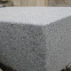 20 x 45 cm Granit-Blockstufen Alvaro anthrazit