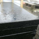 8 x 40 cm Granit Trittstufen Pedro Black schwarz 300 cm lang