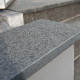 3 cm starke Granit Mauerabdeckplatten Pedro Black schwarz