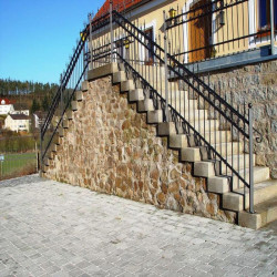 20 x 40 cm Granit Blockstufen Tiago gelb