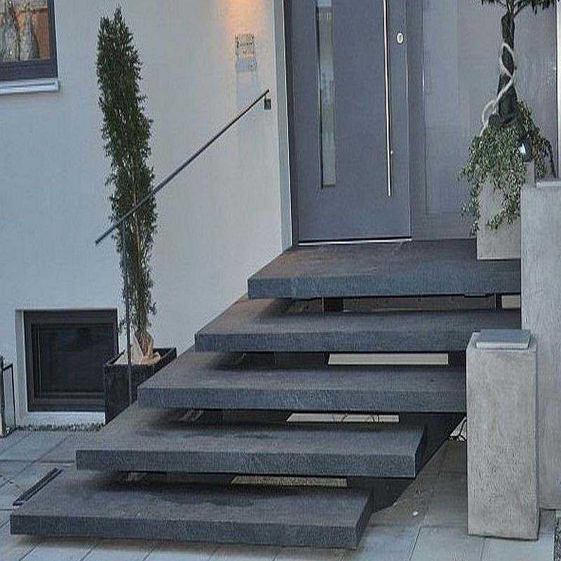 15 cm Granit-Podestplatte Alvaro anthrazit