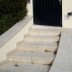 8 x 35 cm Granit Trittstufen Tiago gelb 80 cm lang