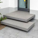 18 cm Granit Podestplatte Alvaro anthrazit 200 x 200 cm