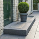20 cm Granit Podestplatte Alvaro anthrazit