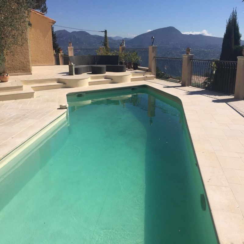 3 cm starke Granit Terrassenplatten Tiago gelb Format 60 x 40 cm