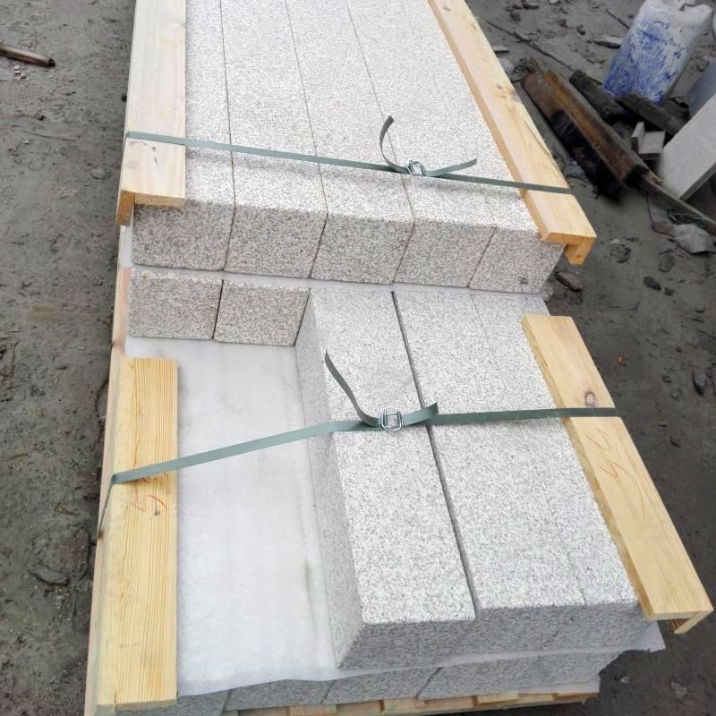 25 x 25 cm Granitpfosten Tiago gelb 300 cm